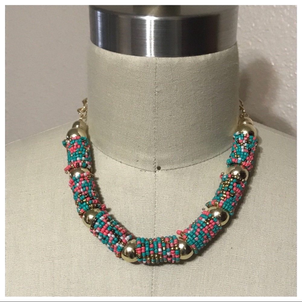 Beautiful colorful necklace